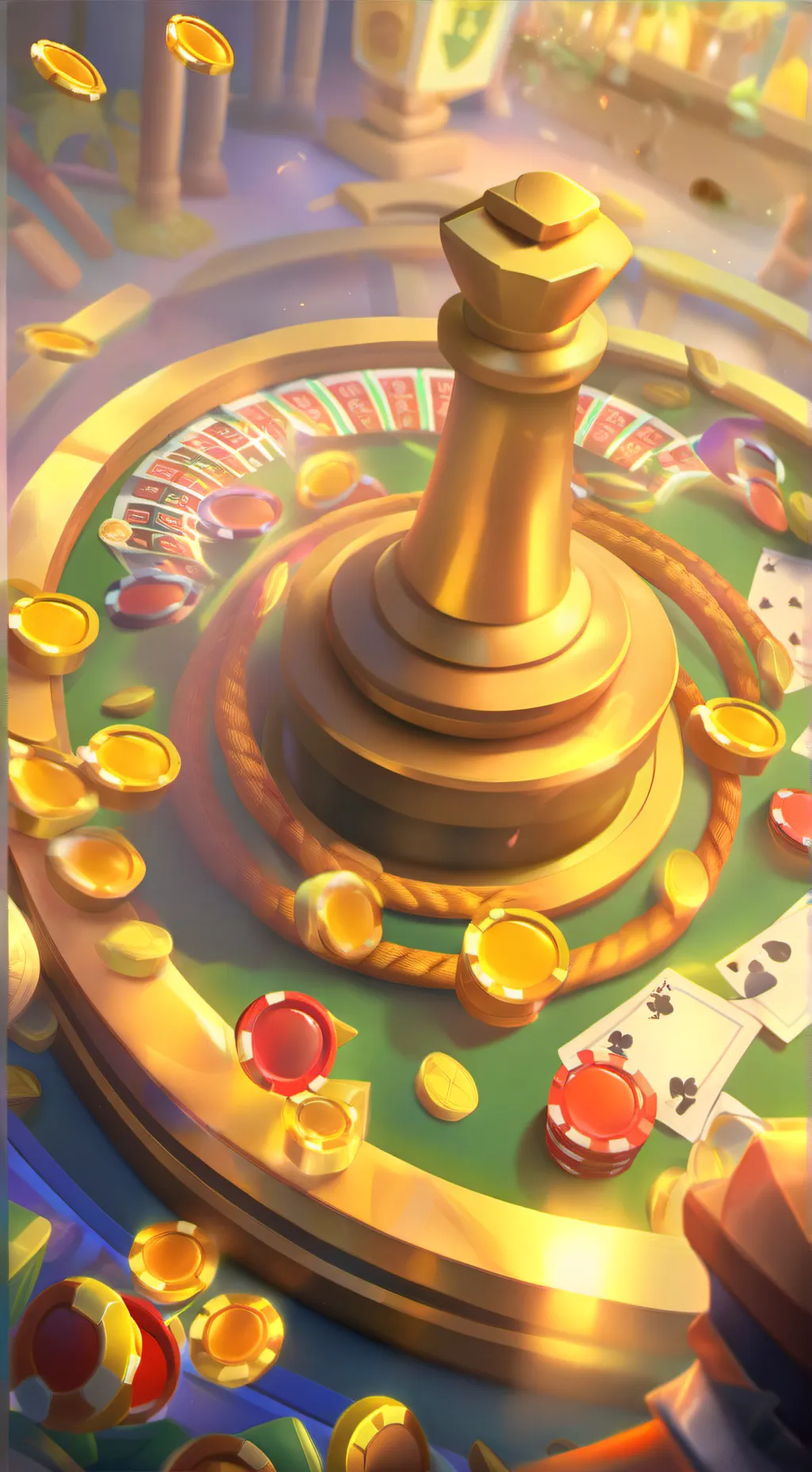 ai character: Gamblers background