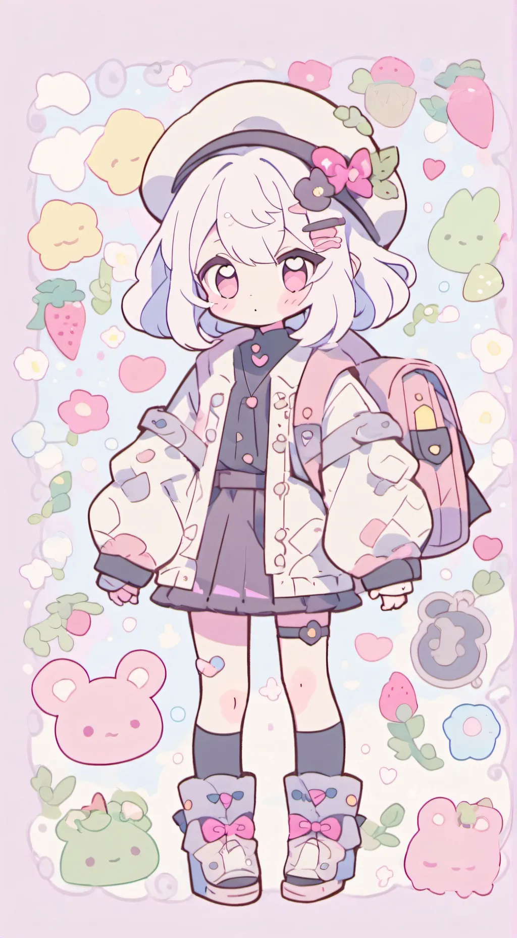 ai character: MHA anniversaire 🎉 background