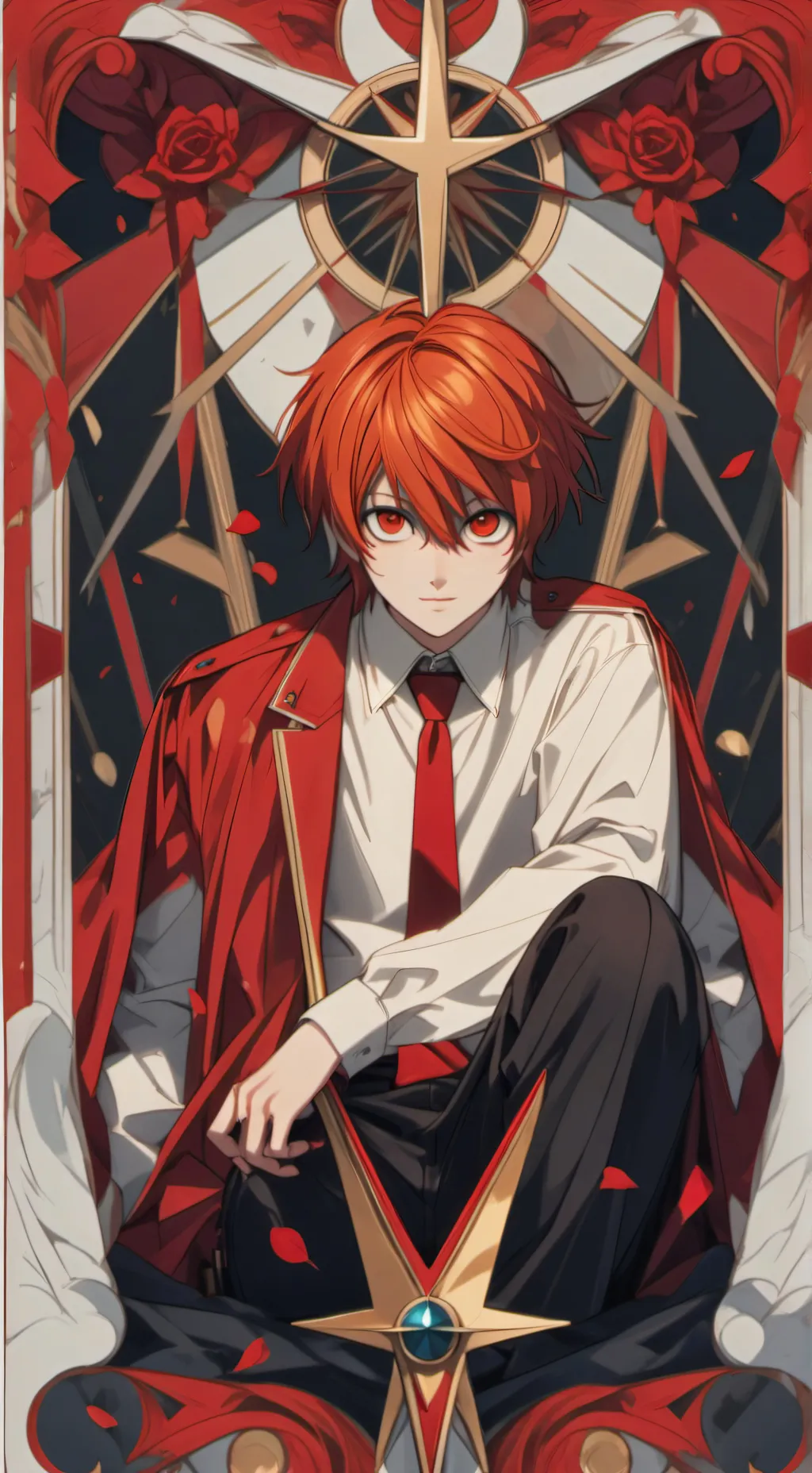 ai character: Death note  background