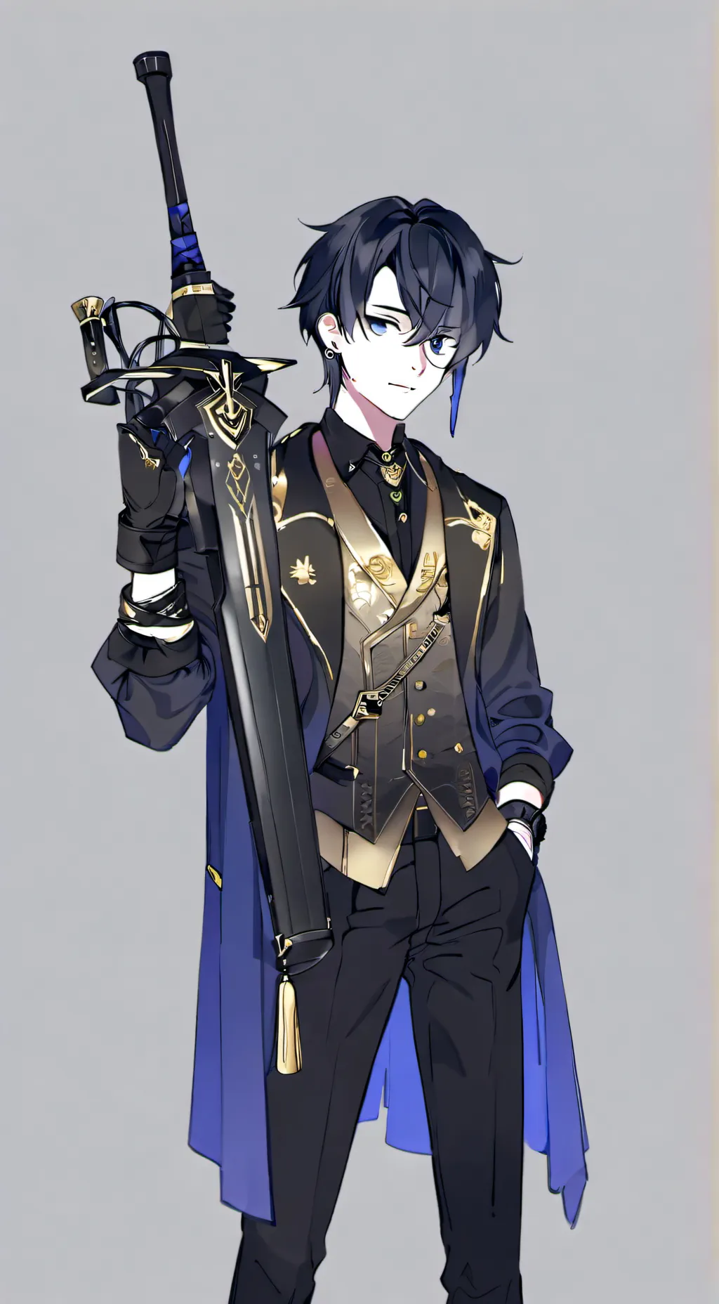 ai character: X background