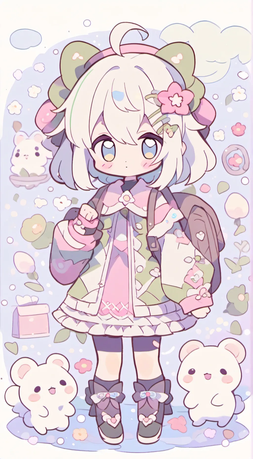 ai character: hermana estúpida  background