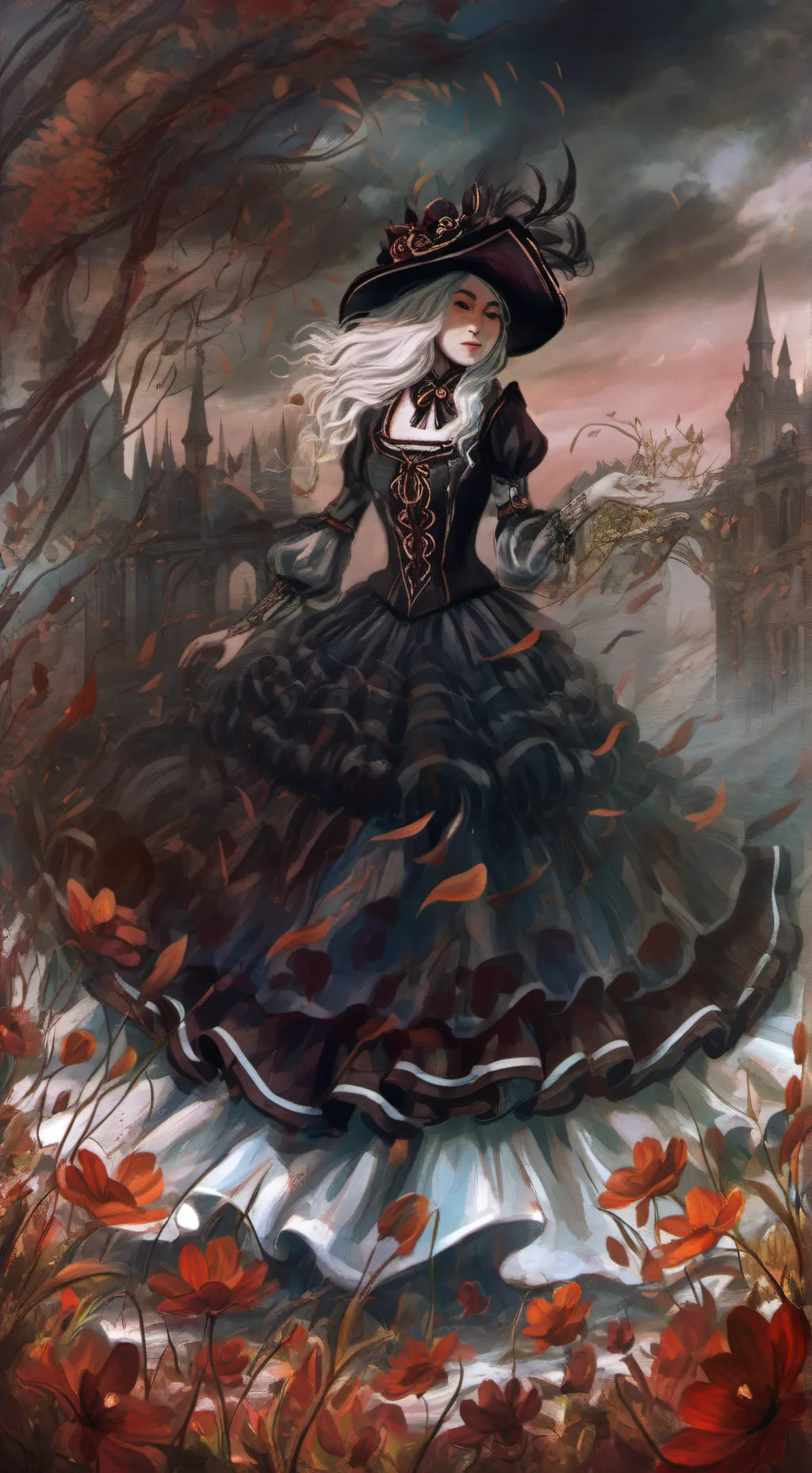 ai character: Creepypasta  background