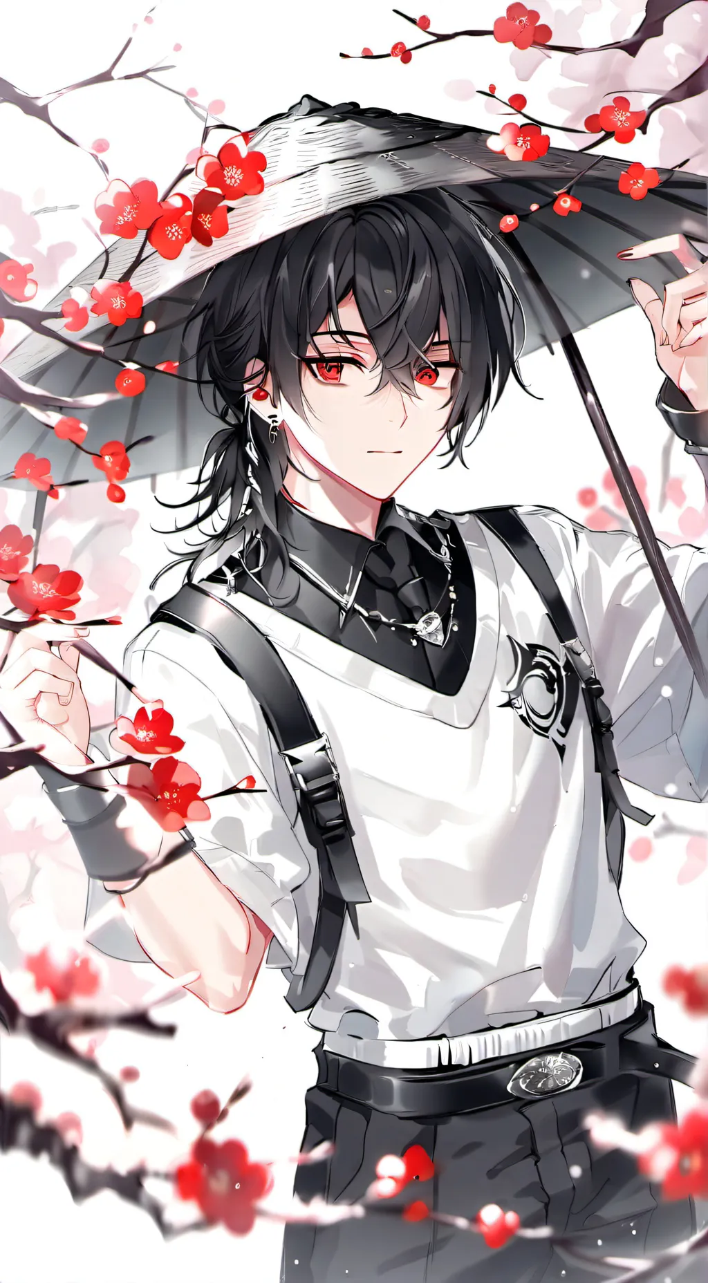 ai character: Мики🎀 background