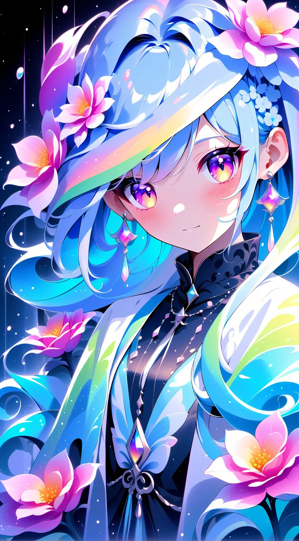 ai character: 🌈🌸Dandy's World🌸🌈 background