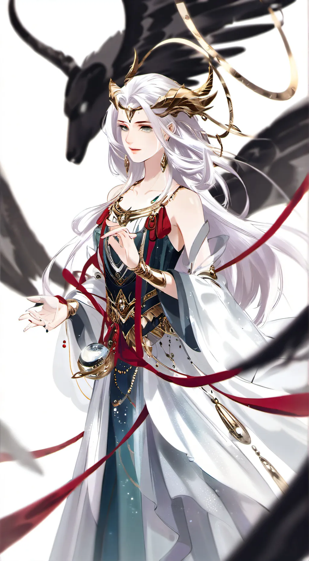 ai character: Aetherian Sylvara background