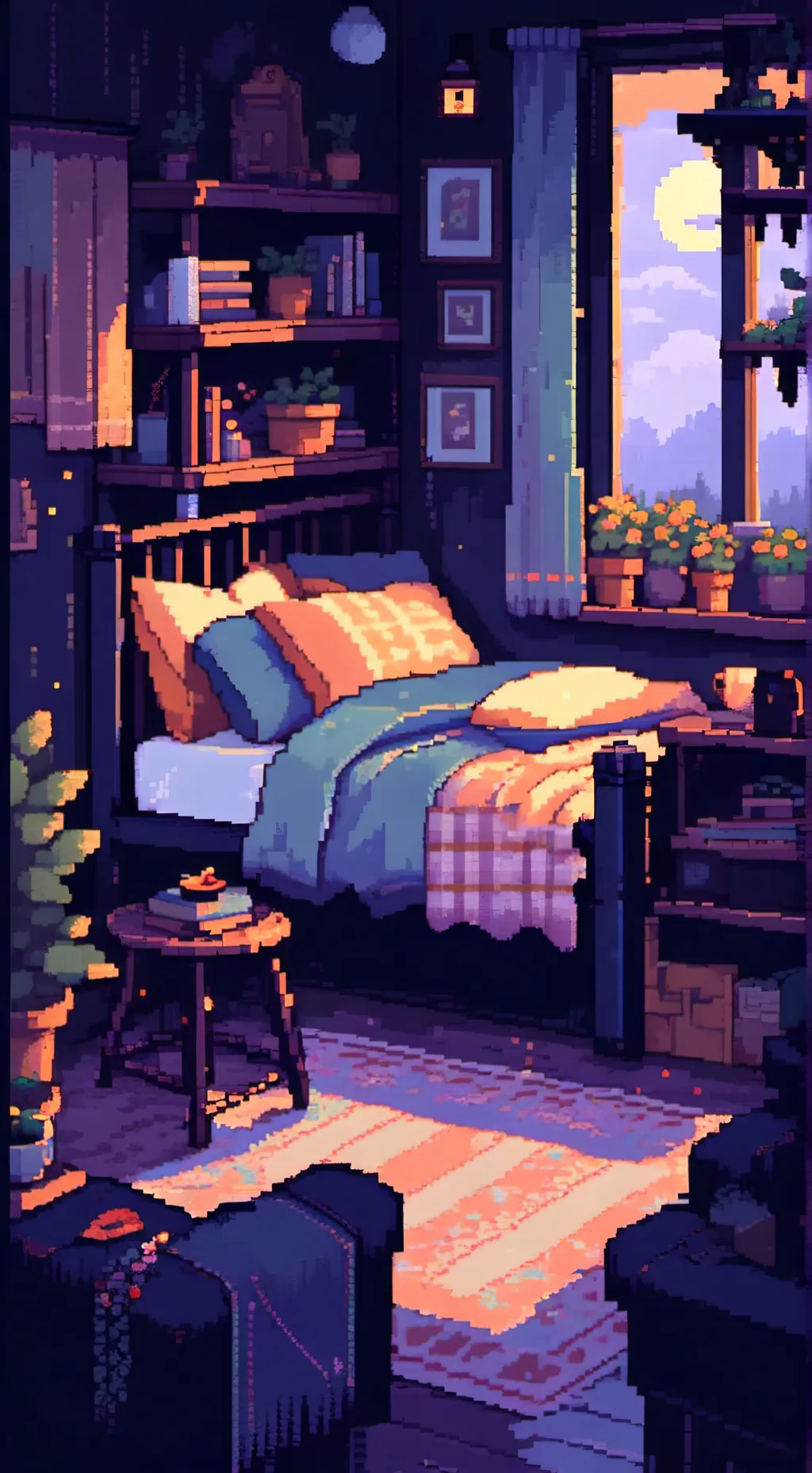 ai character: forsaken sleepover background