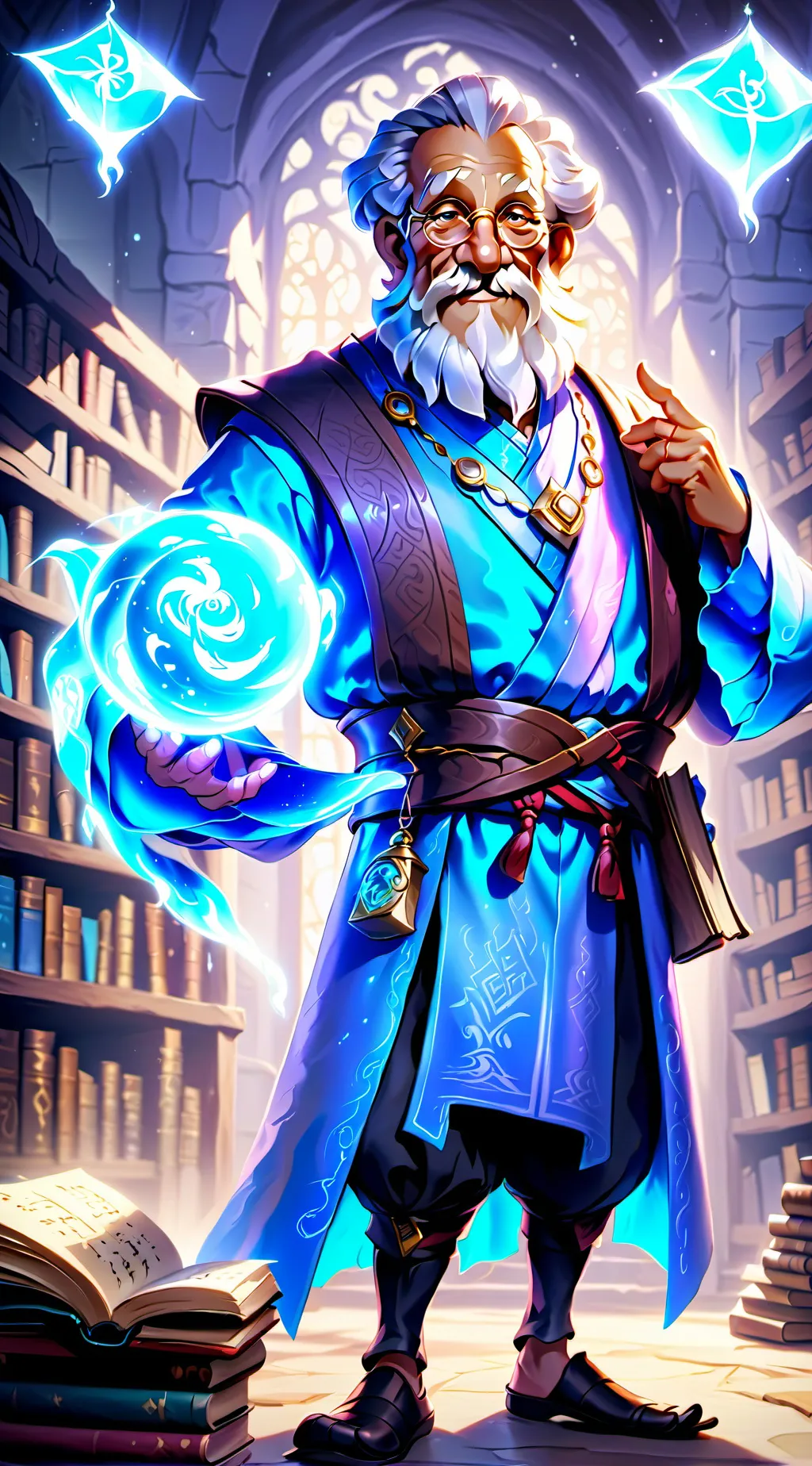 ai character: Eldrin background