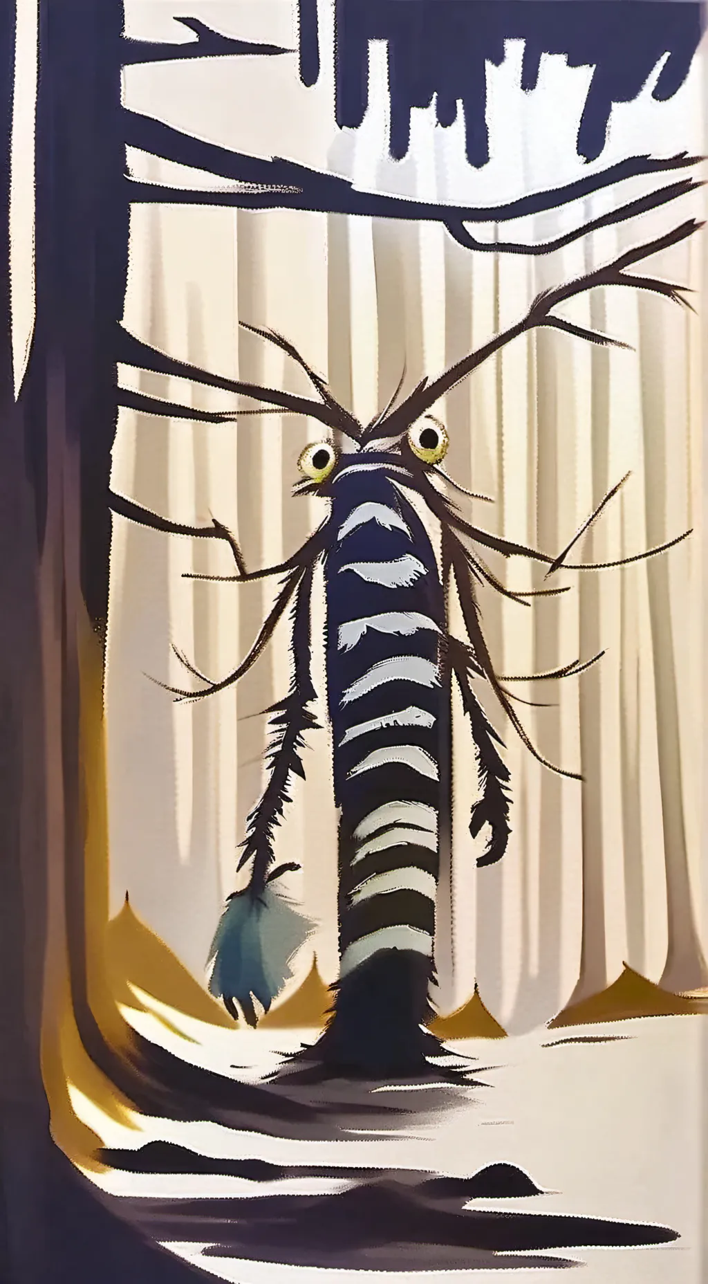 ai character: FPE yellow AU background