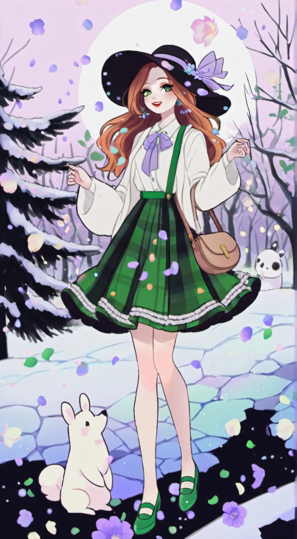 ai character: Матильда  background