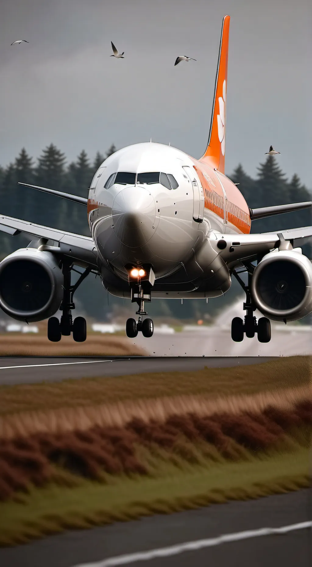 ai character: Jeju air 2216 (V2) background