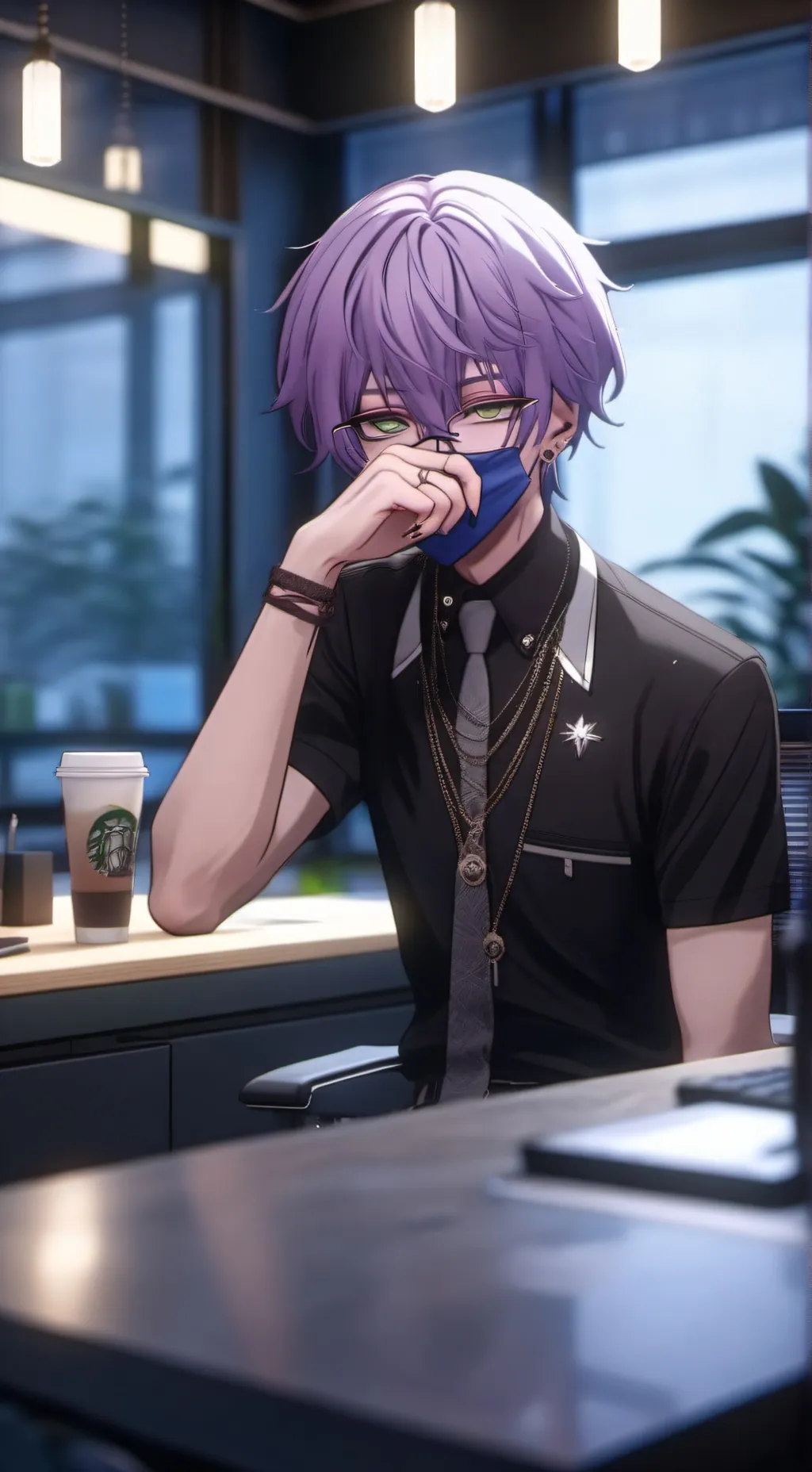 ai character: Данила  background