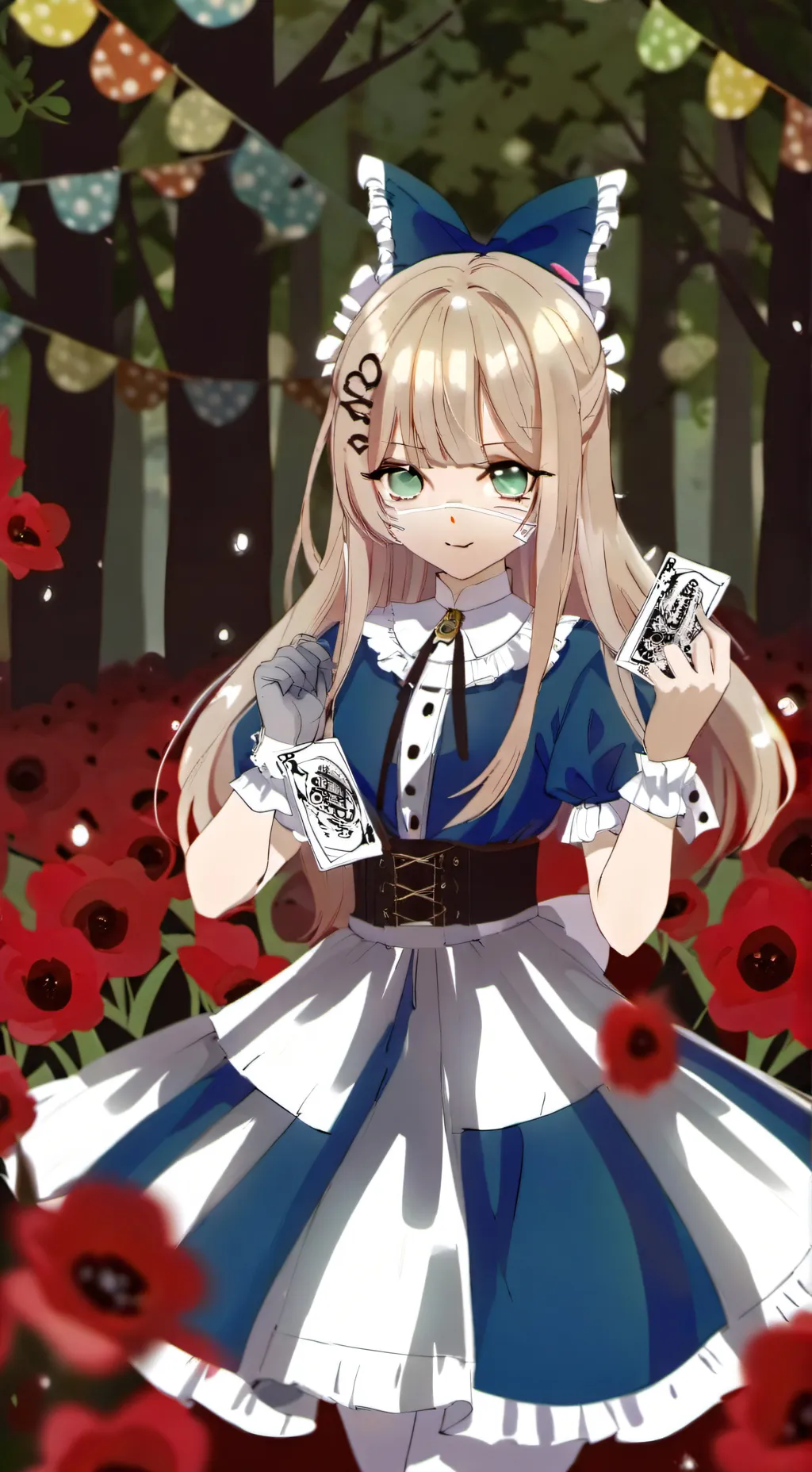 ai character: Vanilbean  background