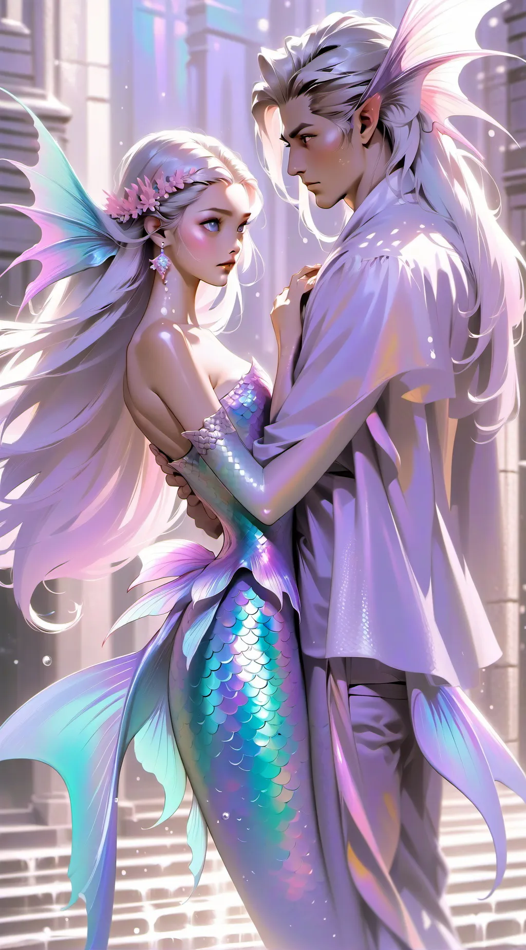 ai character: lexie and Dylan  background