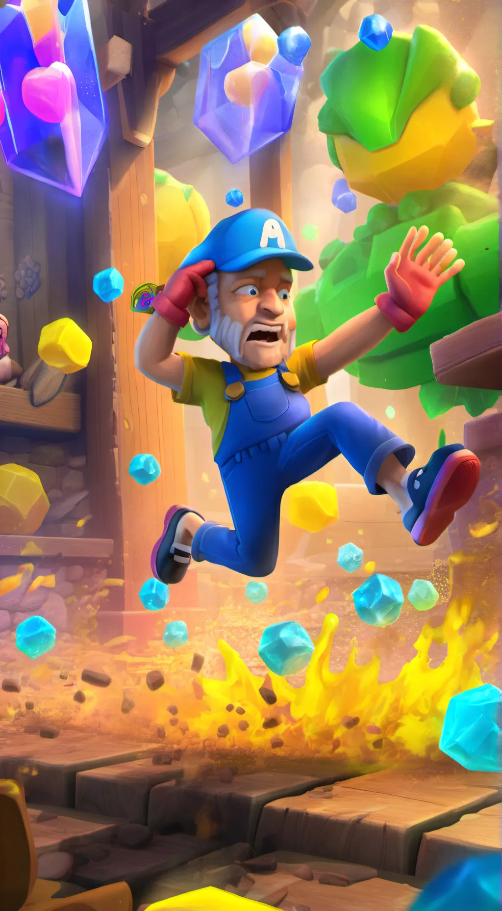 ai character: Gerald background