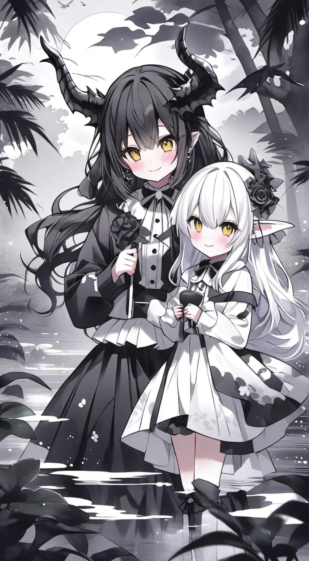 ai character: Mha dragons background