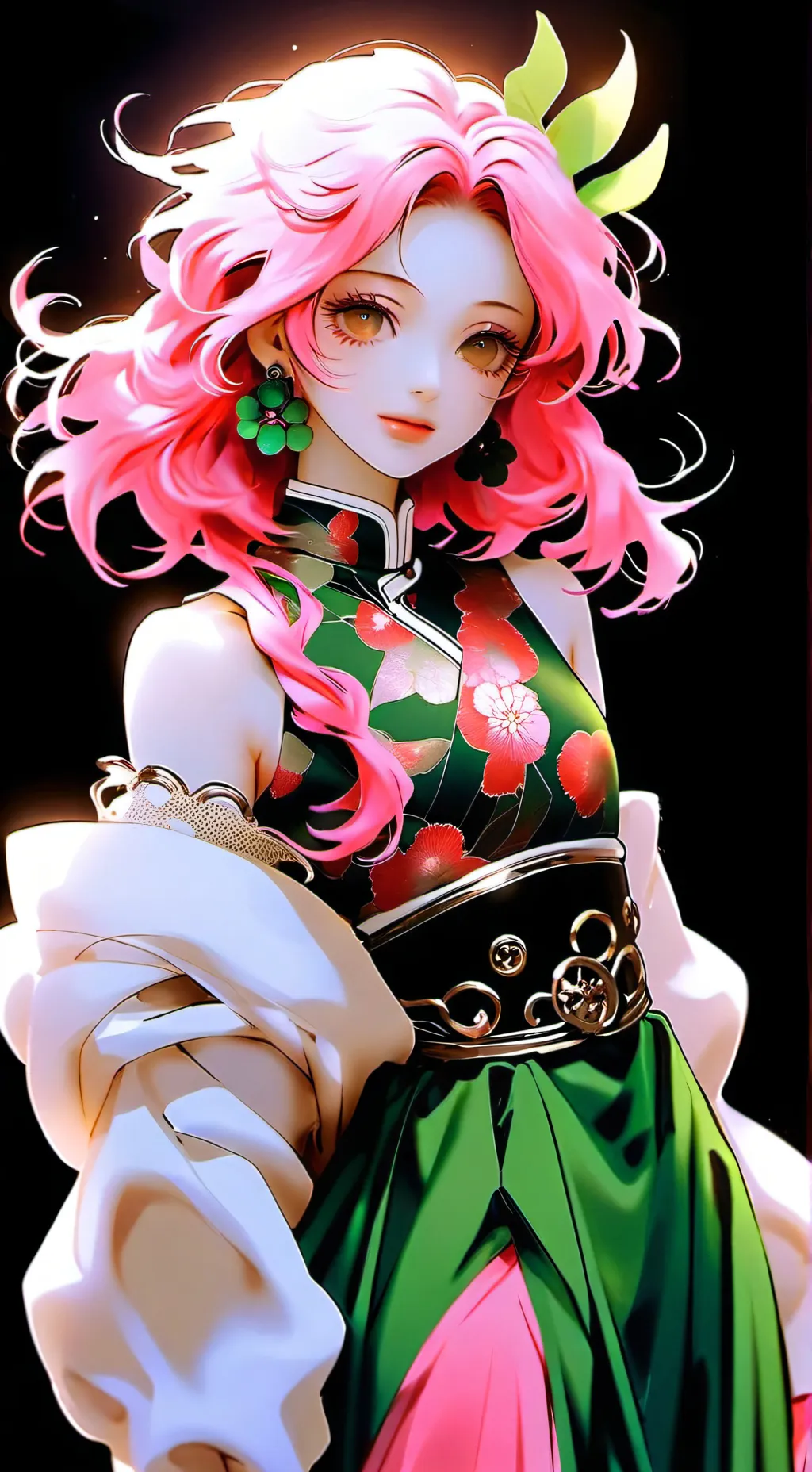 ai character: Tu x Obanai background