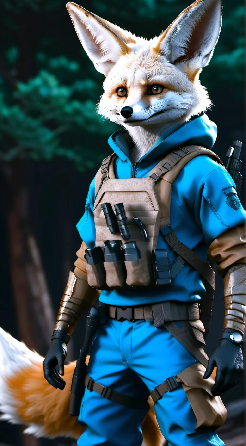 ai character: Preston Vulcan background