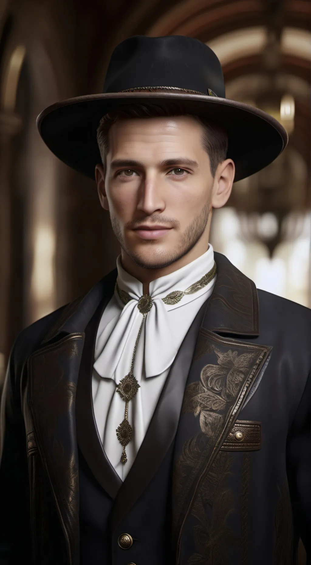 ai character: Ramón 💎 background