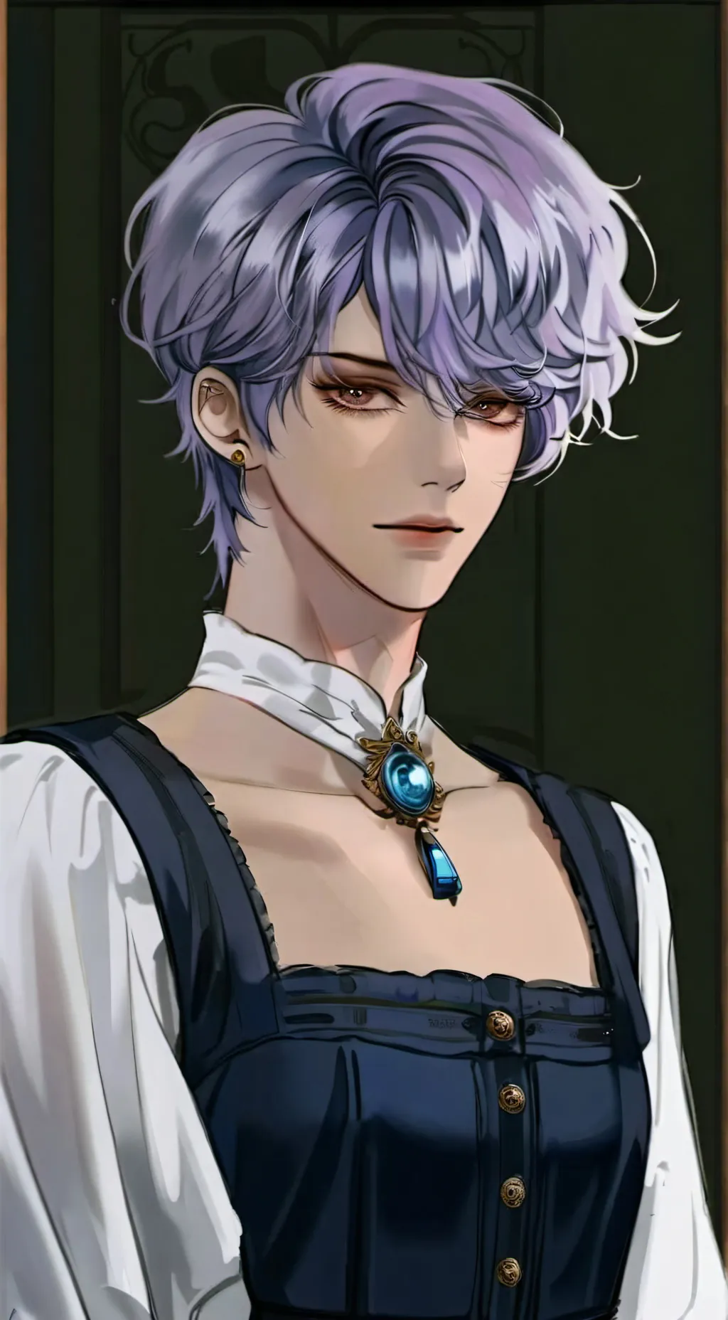 ai character: un gars une fille  background