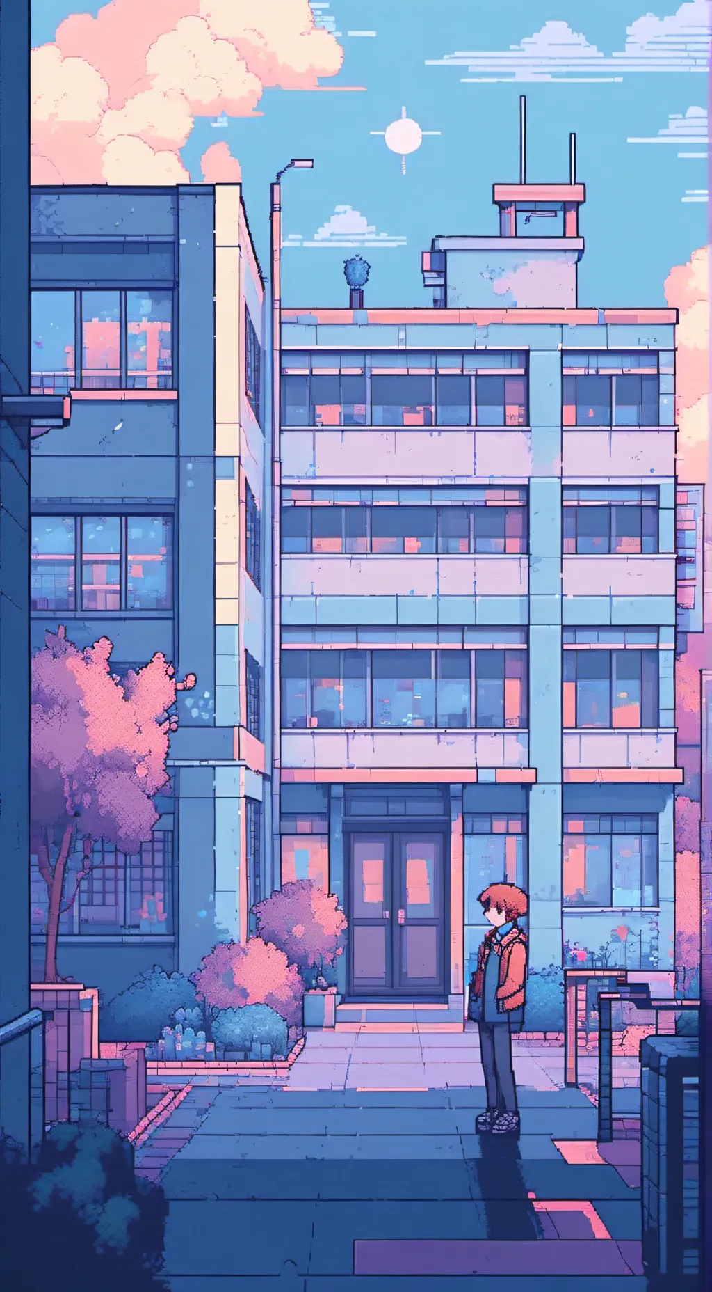 ai character: Gtag School! background