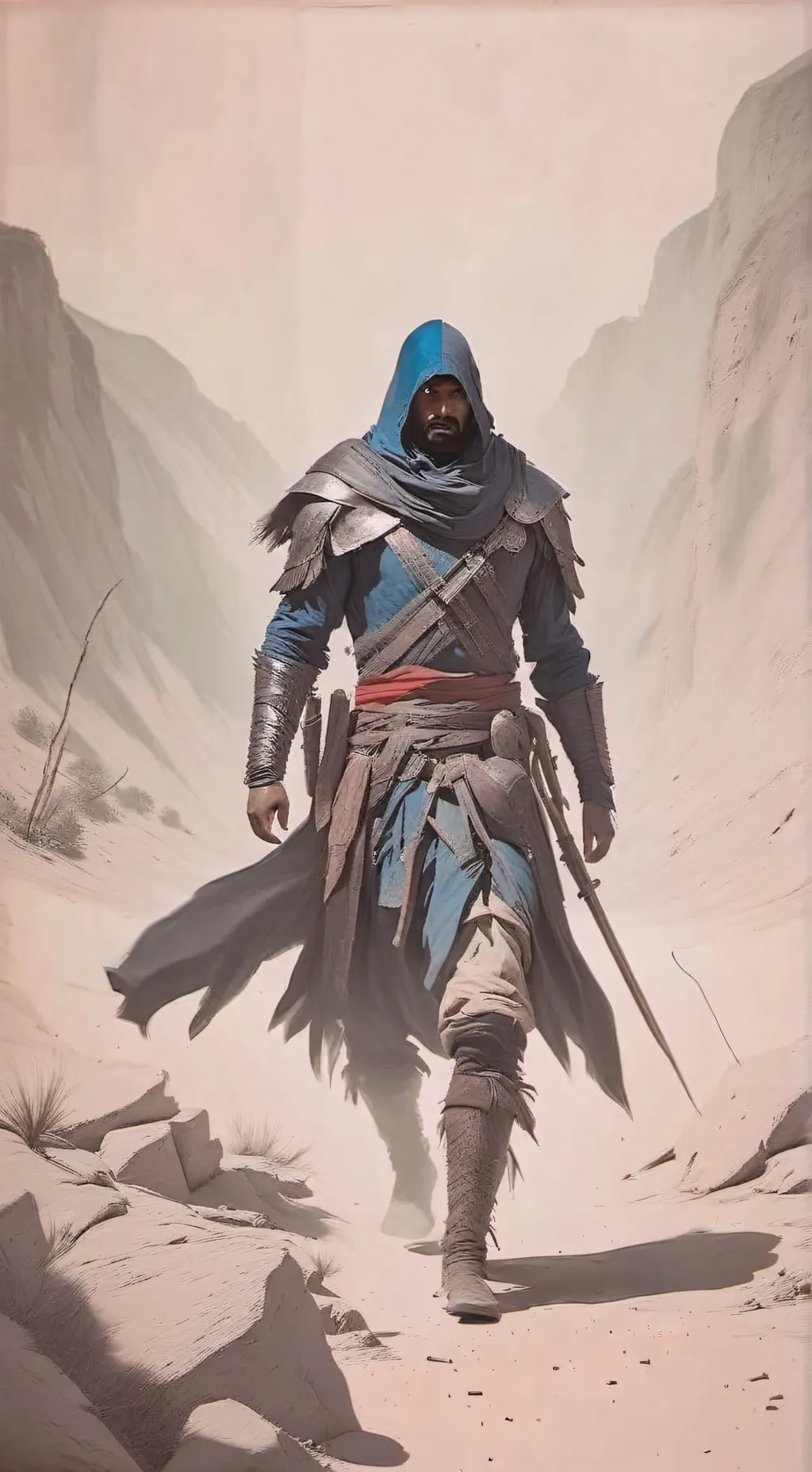 ai character: la leyenda background