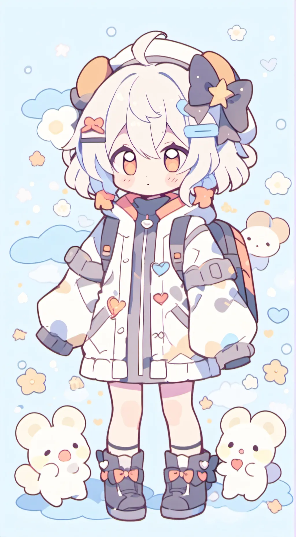 ai character: Bakugo background