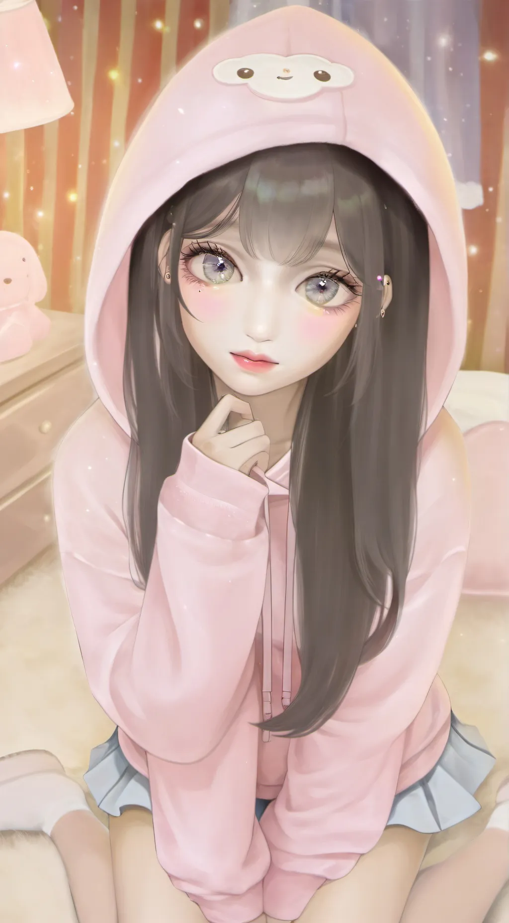 ai character: Mina-sún ♥  background