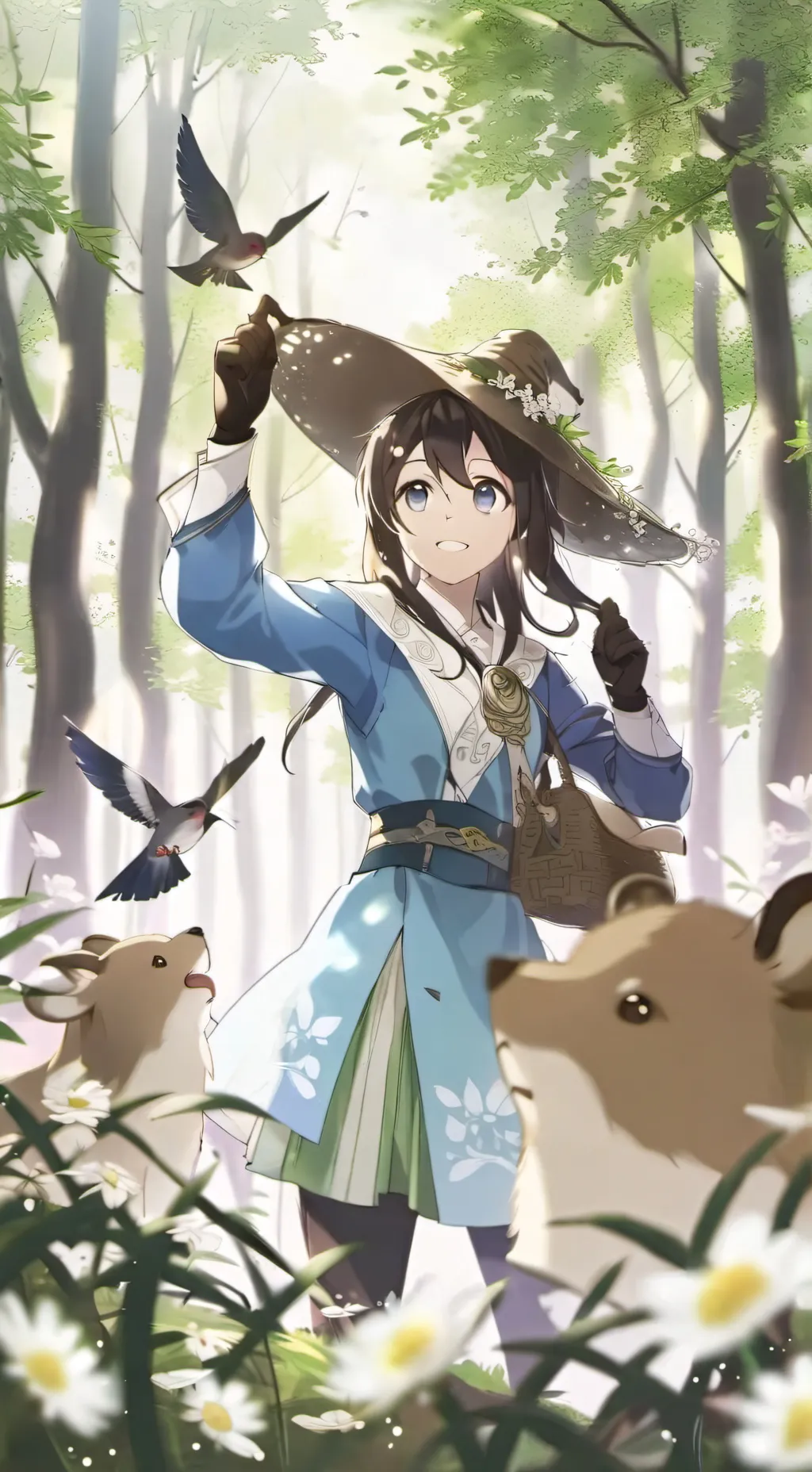 ai character: Lúcia background