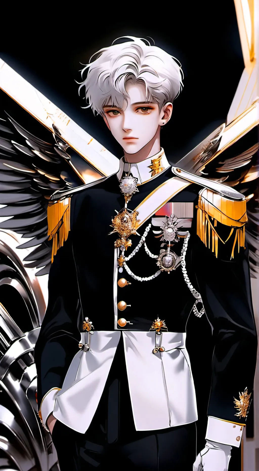 ai character: Felix  background