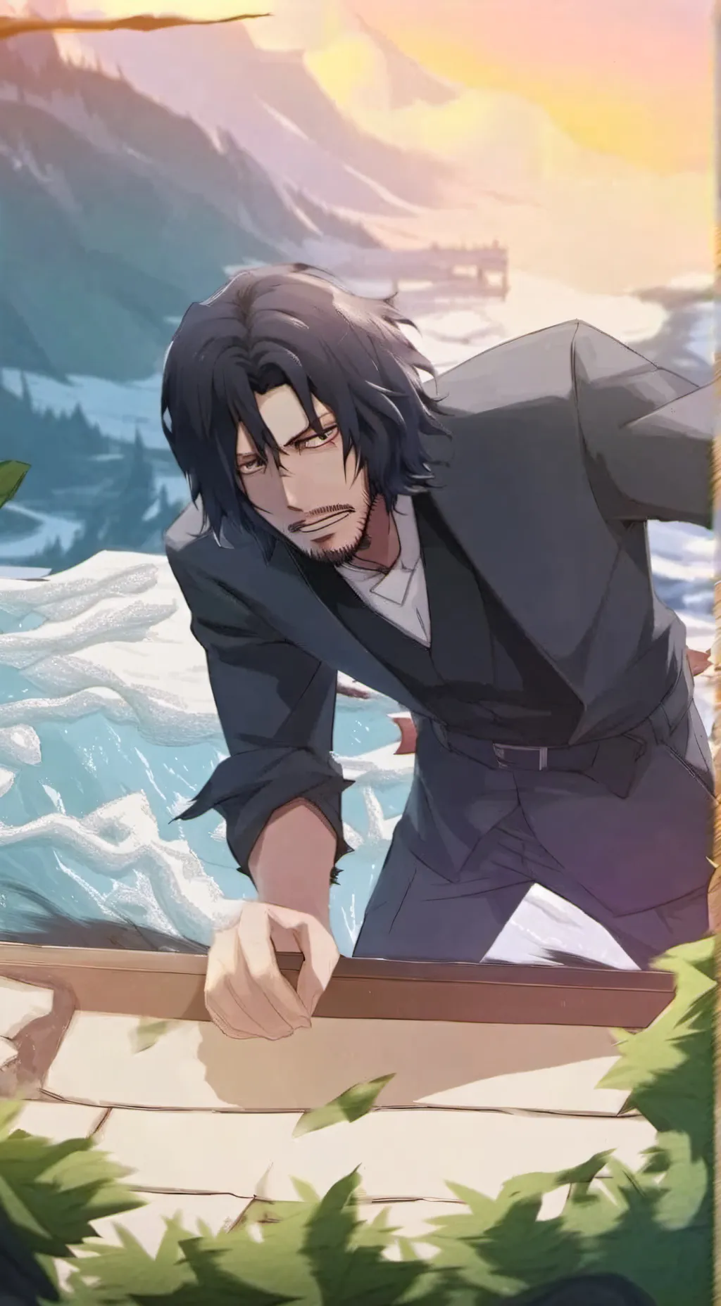 ai character: aizawa  background