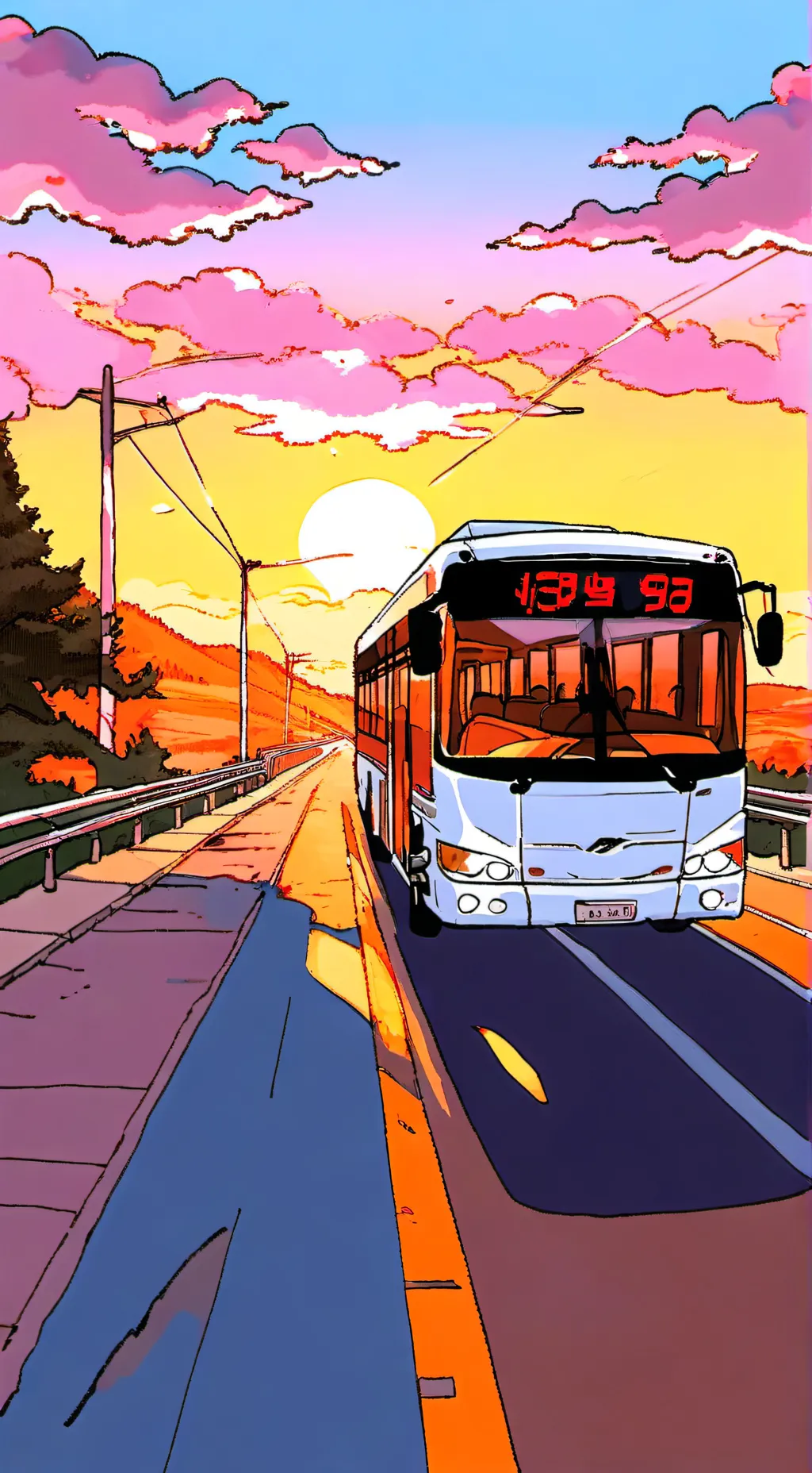 ai character: MHA Field trip  background