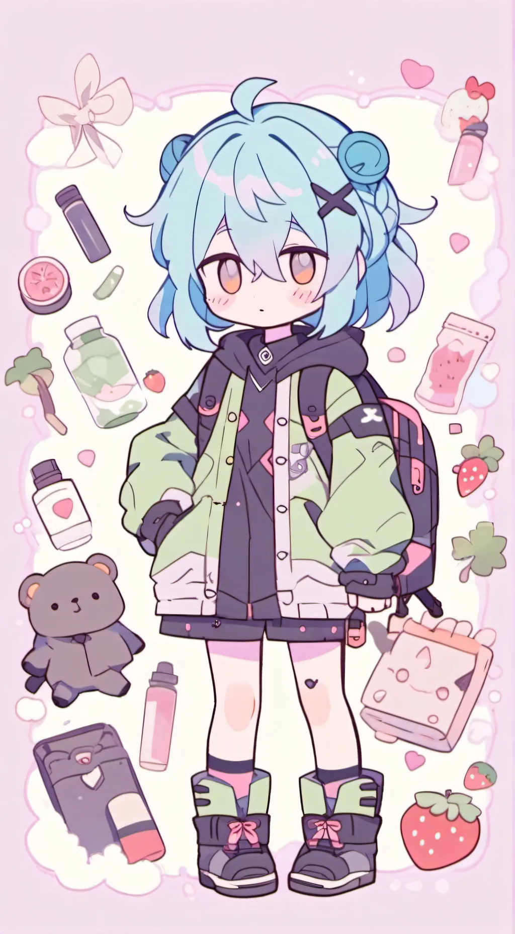 ai character: Pick me background