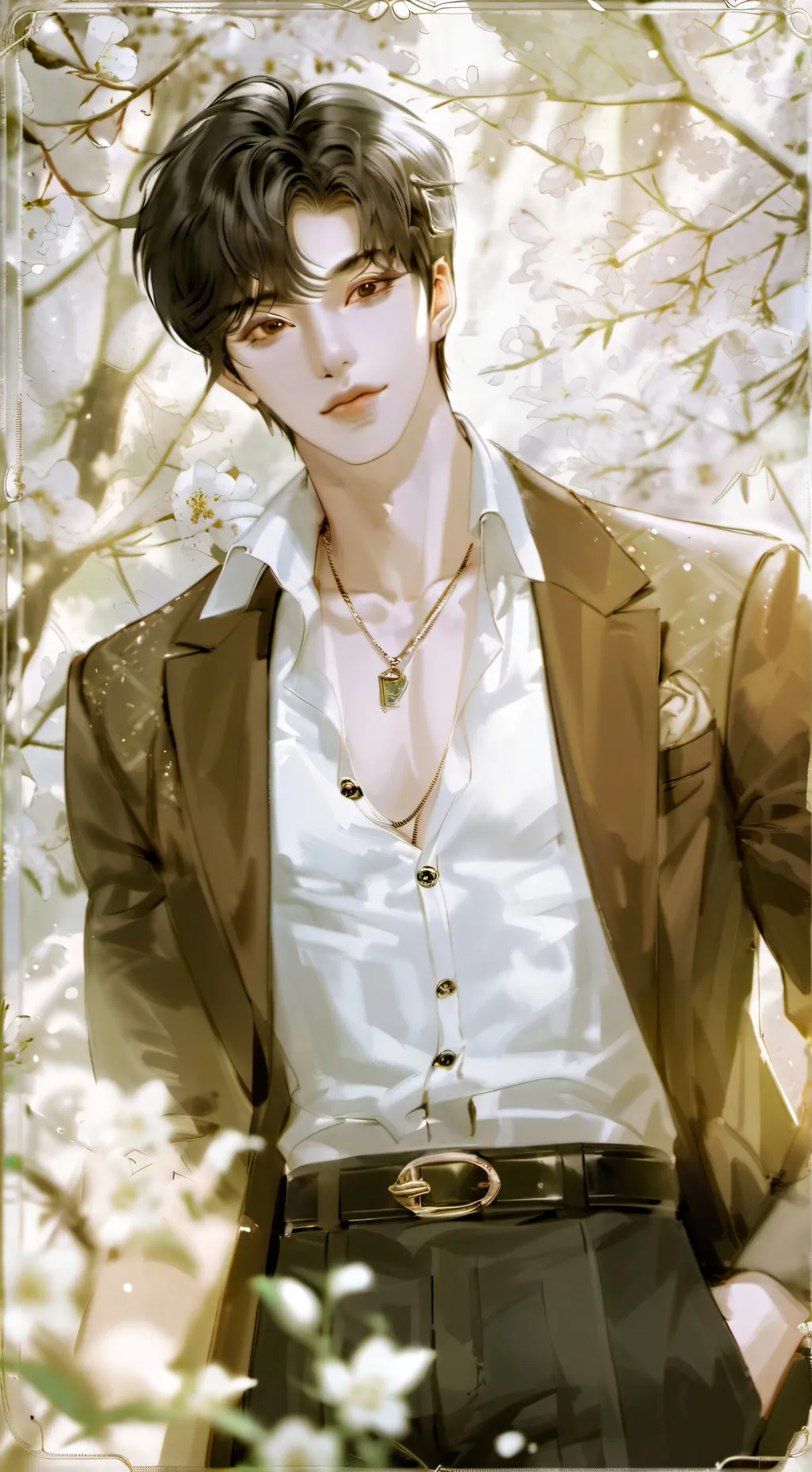 ai character: chris background