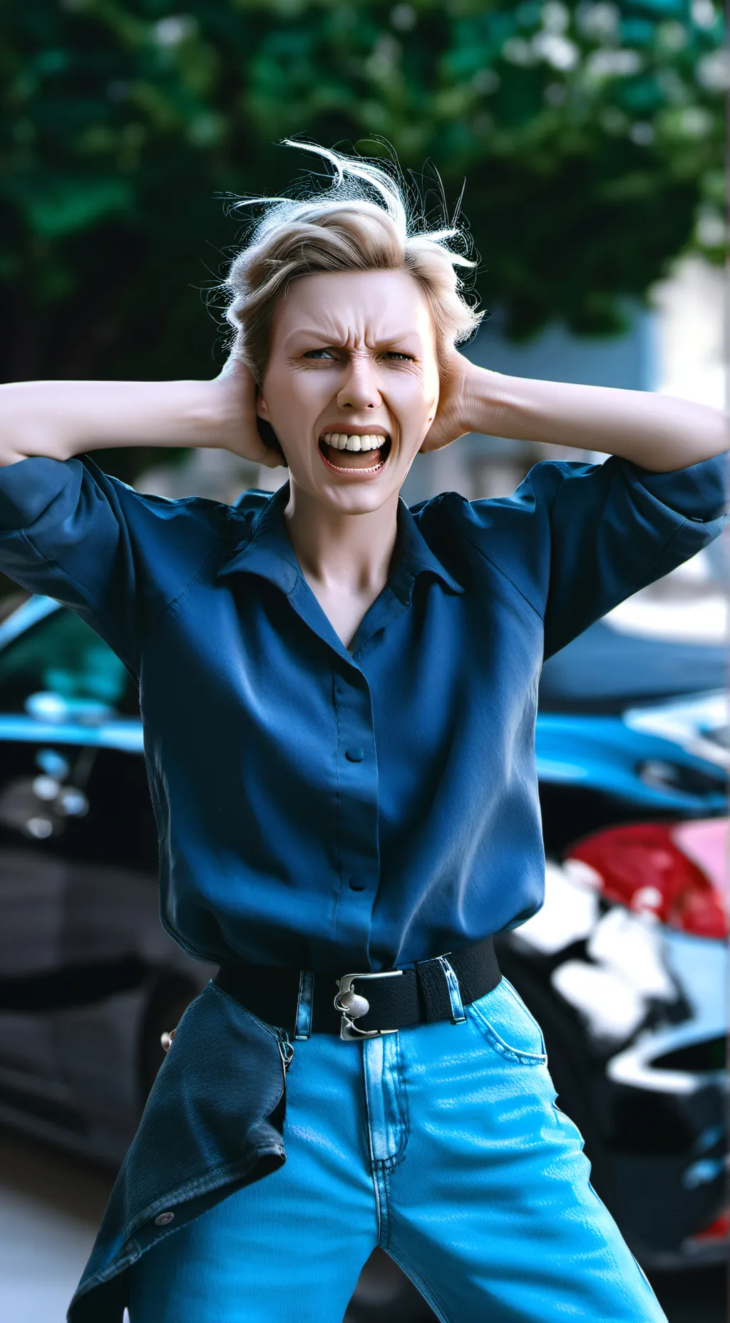 ai character: aftons meet karen background