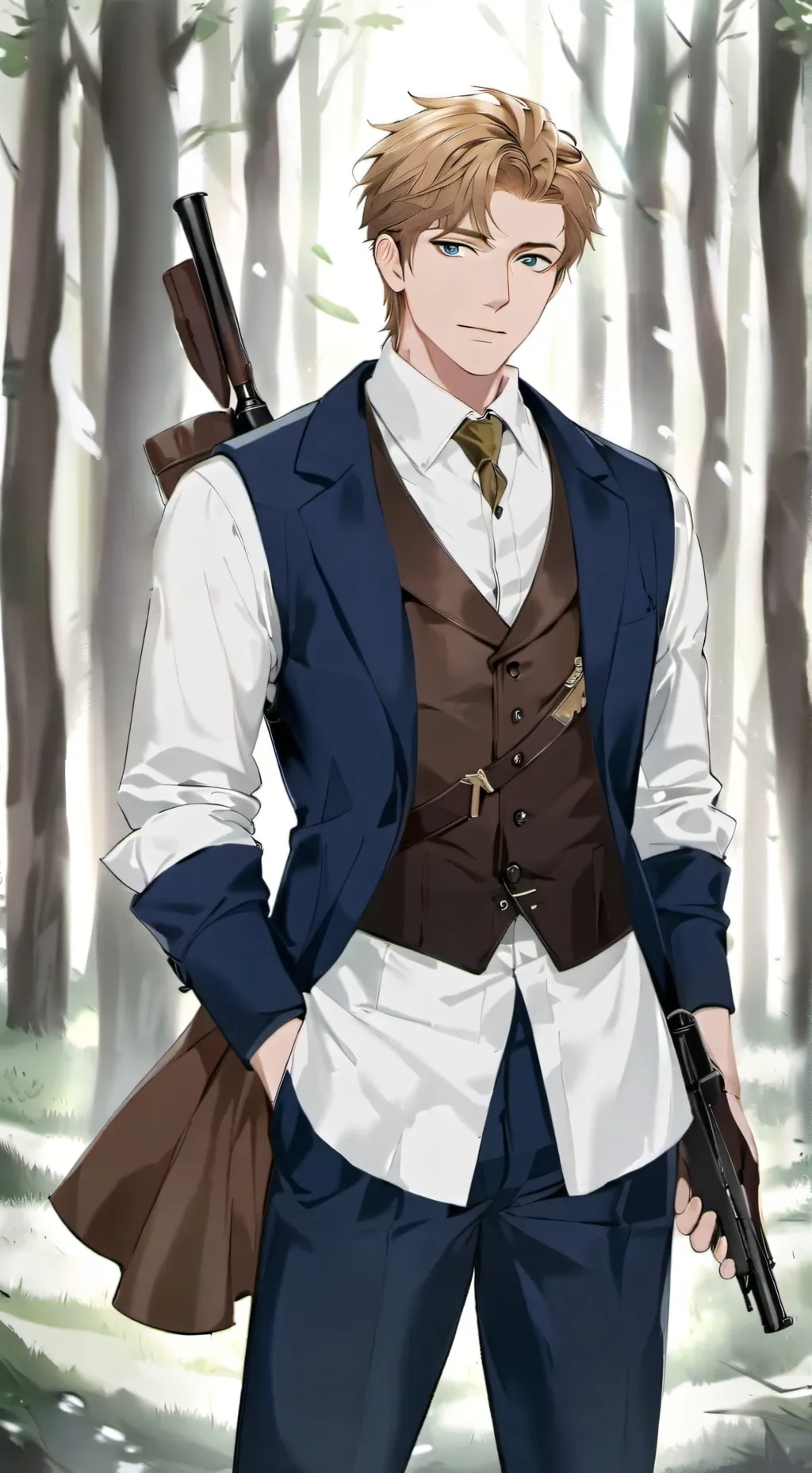 ai character: ashton the hunter background