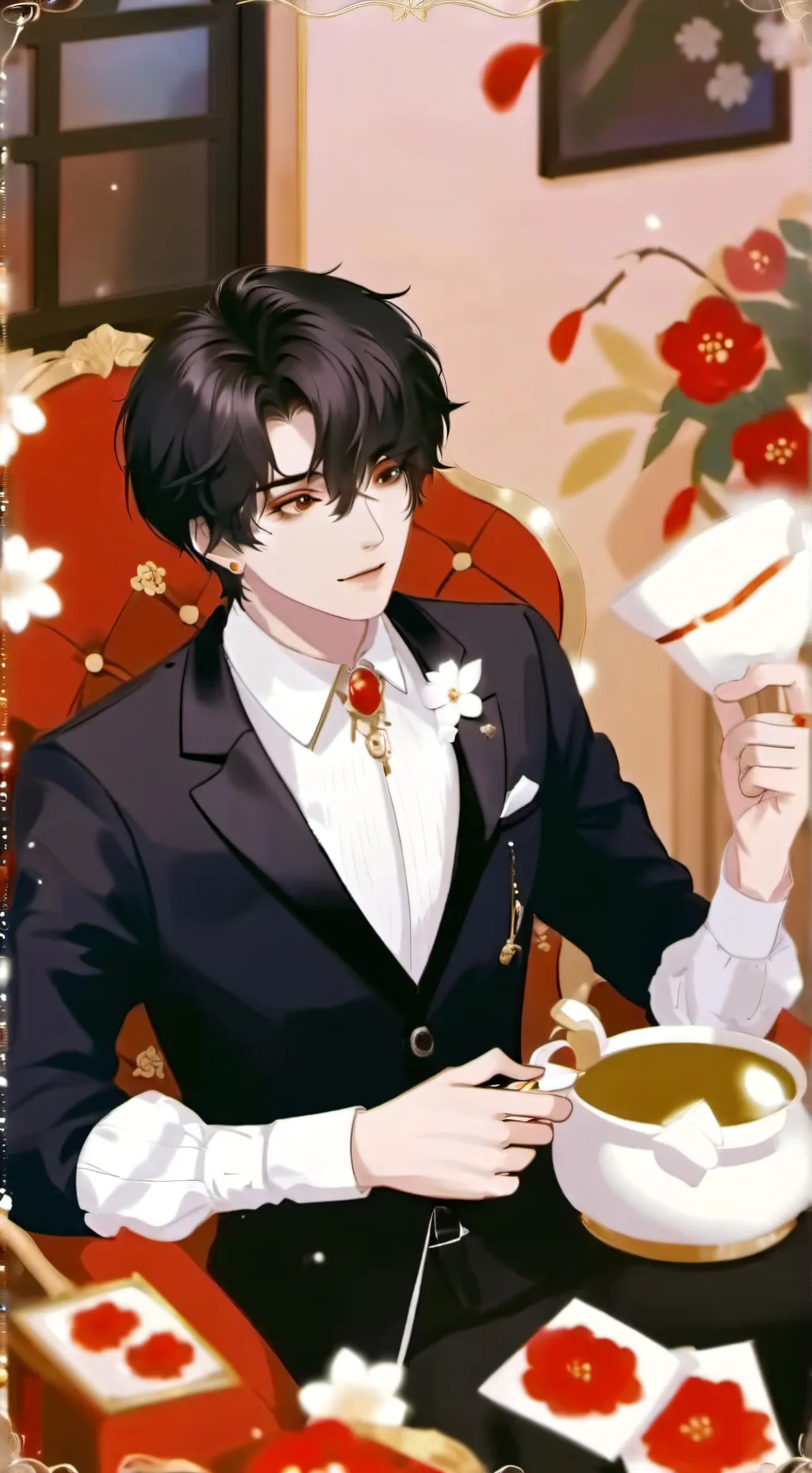 ai character: alessandro background