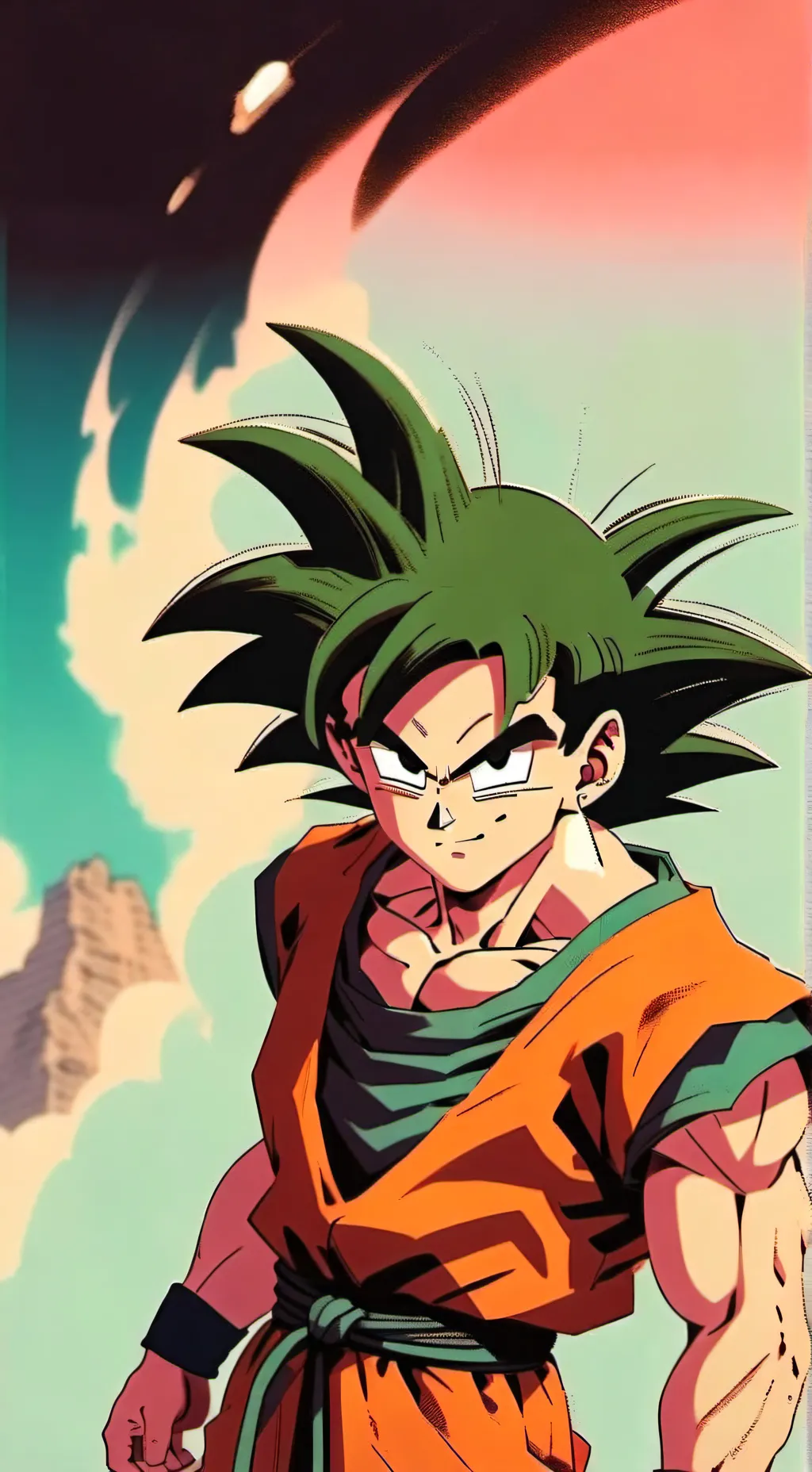 ai character: Son Goku background