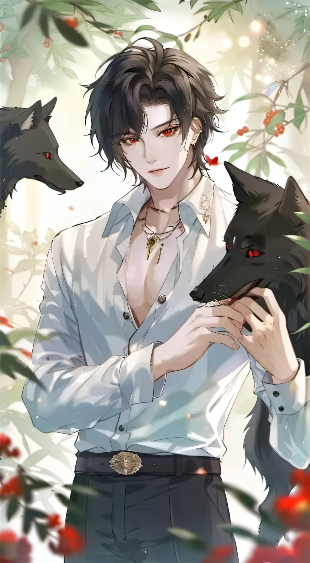 ai character: Aaron background