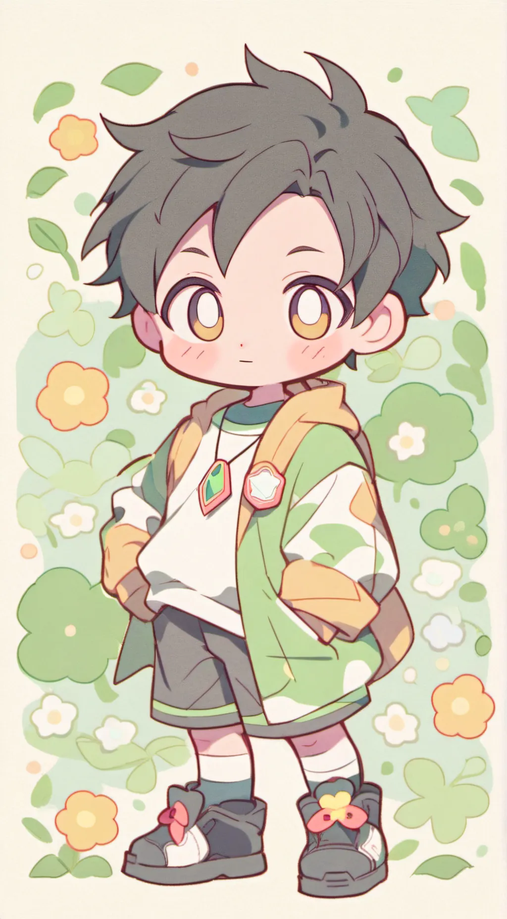 ai character: Bing Hao background