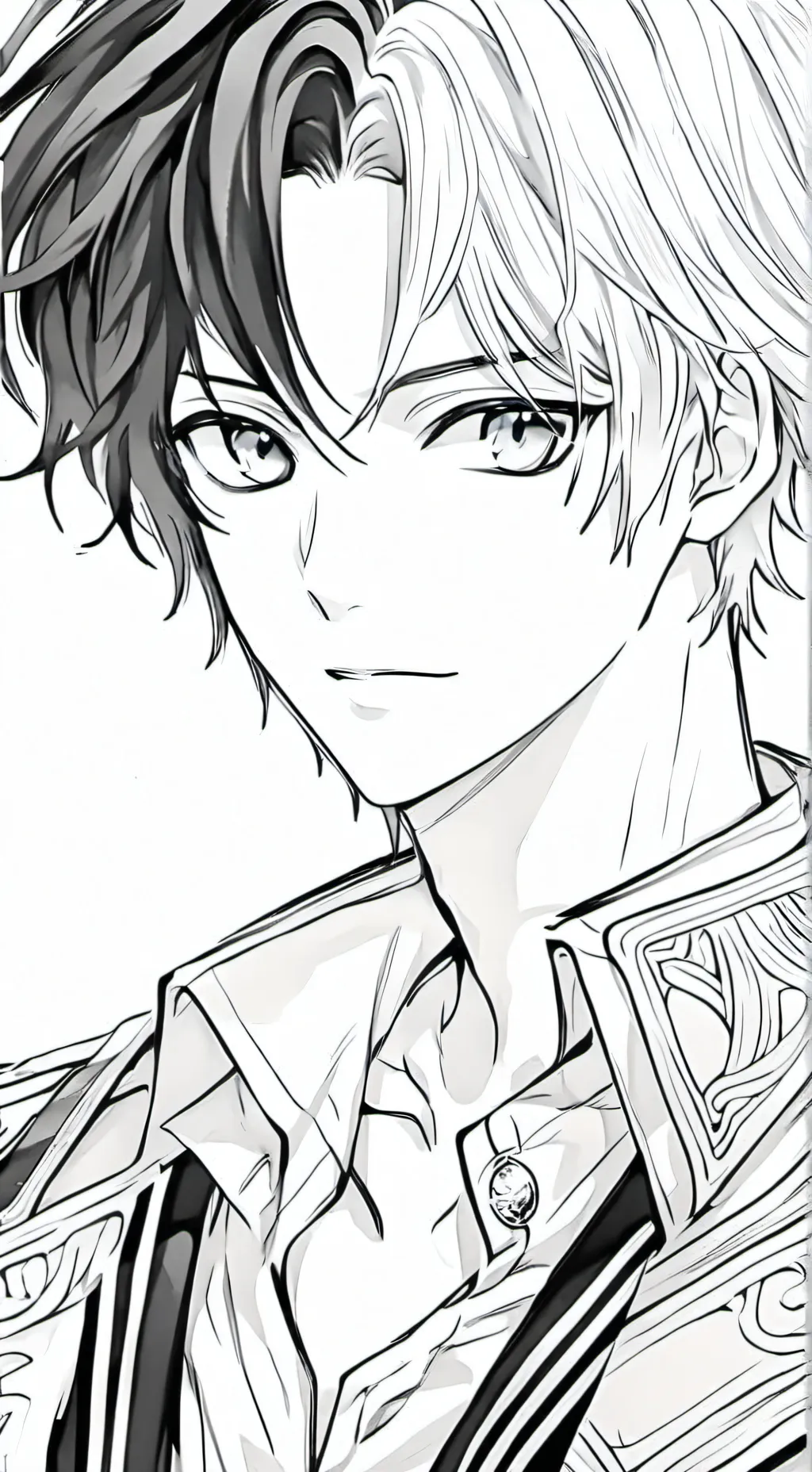 ai character: Cursed boy remake background