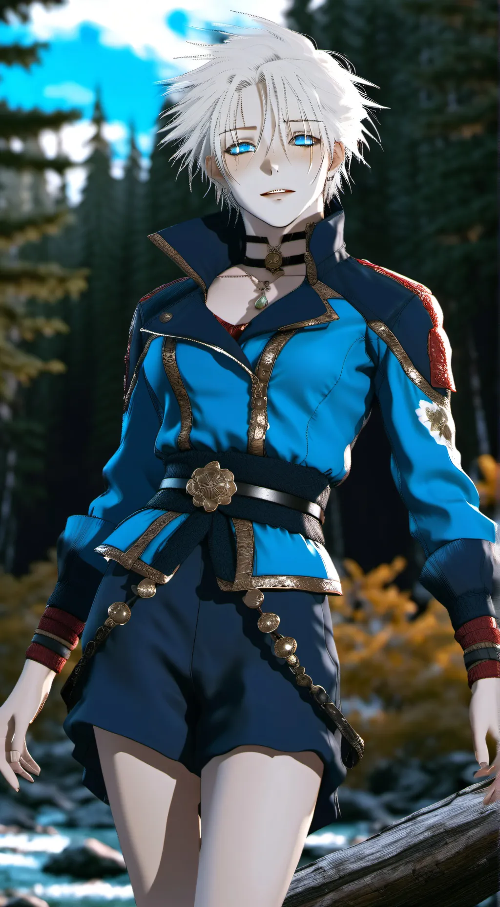 ai character: fem gojo background