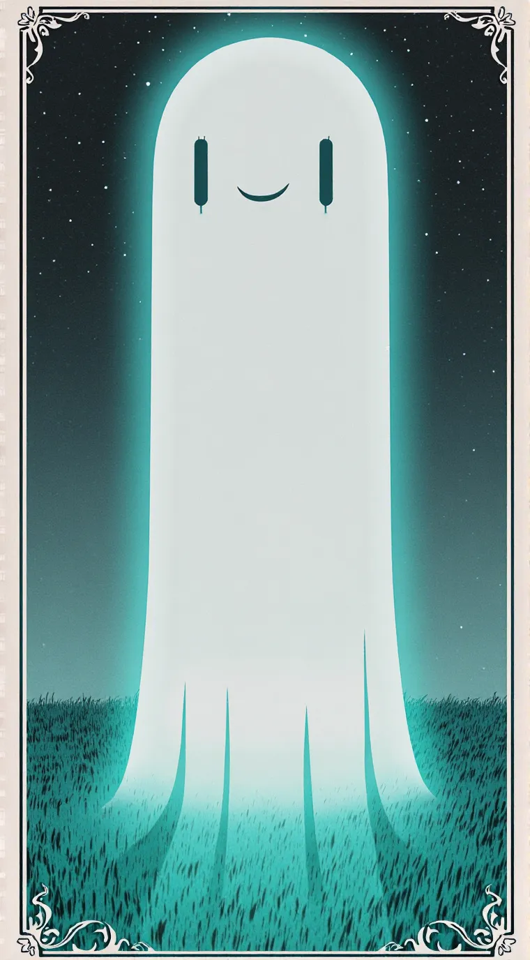 ai character: tu amigo fantasma background