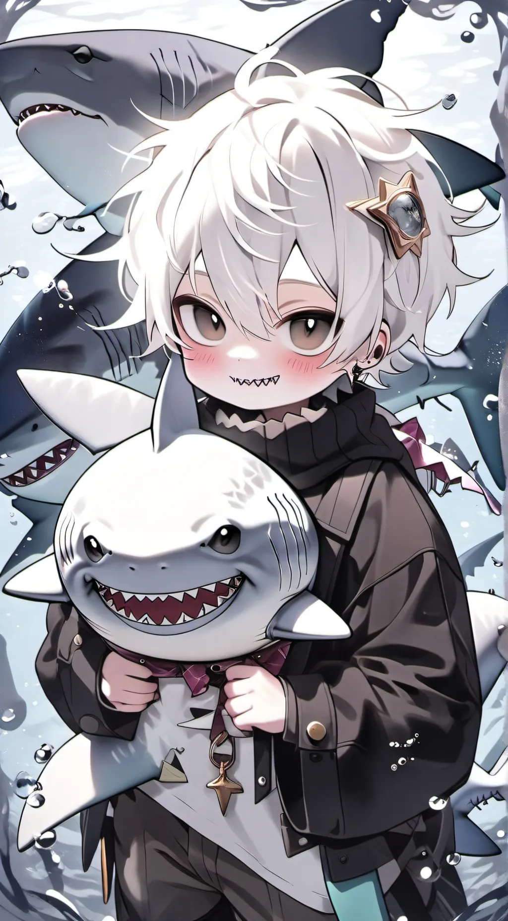 ai character: Levi  background