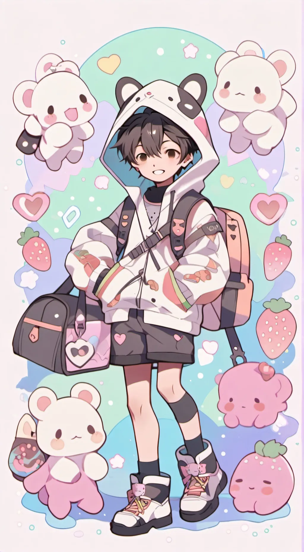 ai character: Han, jisung  background