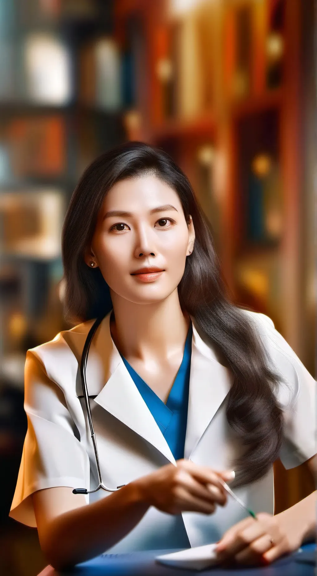 ai character: Docter background