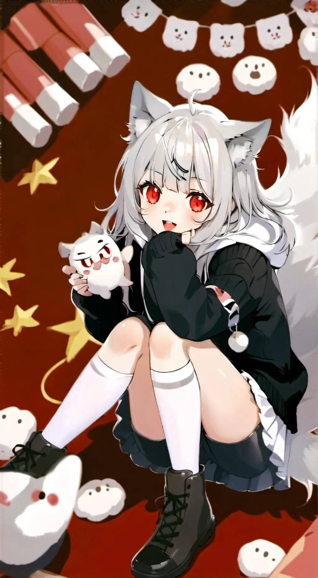 ai character: Akari background