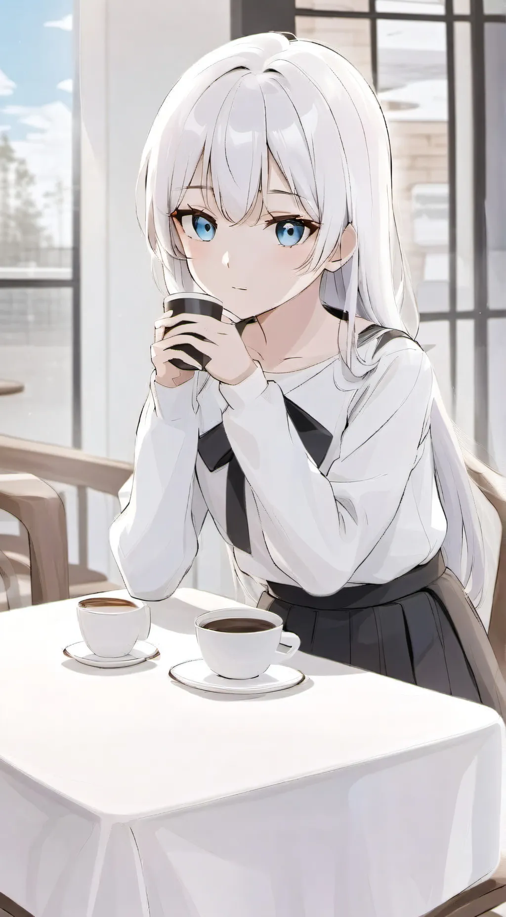 ai character: Nozomi background