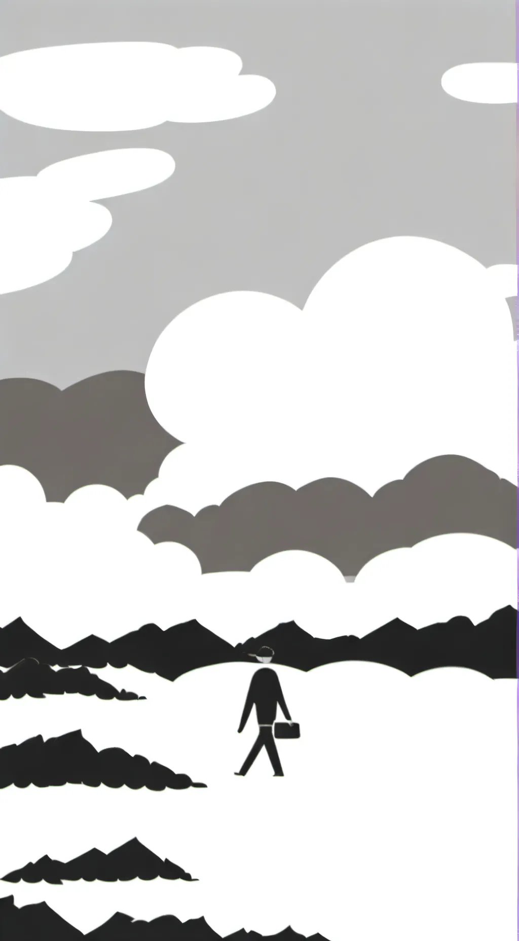 ai character: grey😍 background