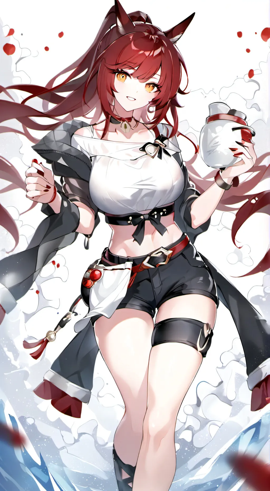 ai character: Kaori background