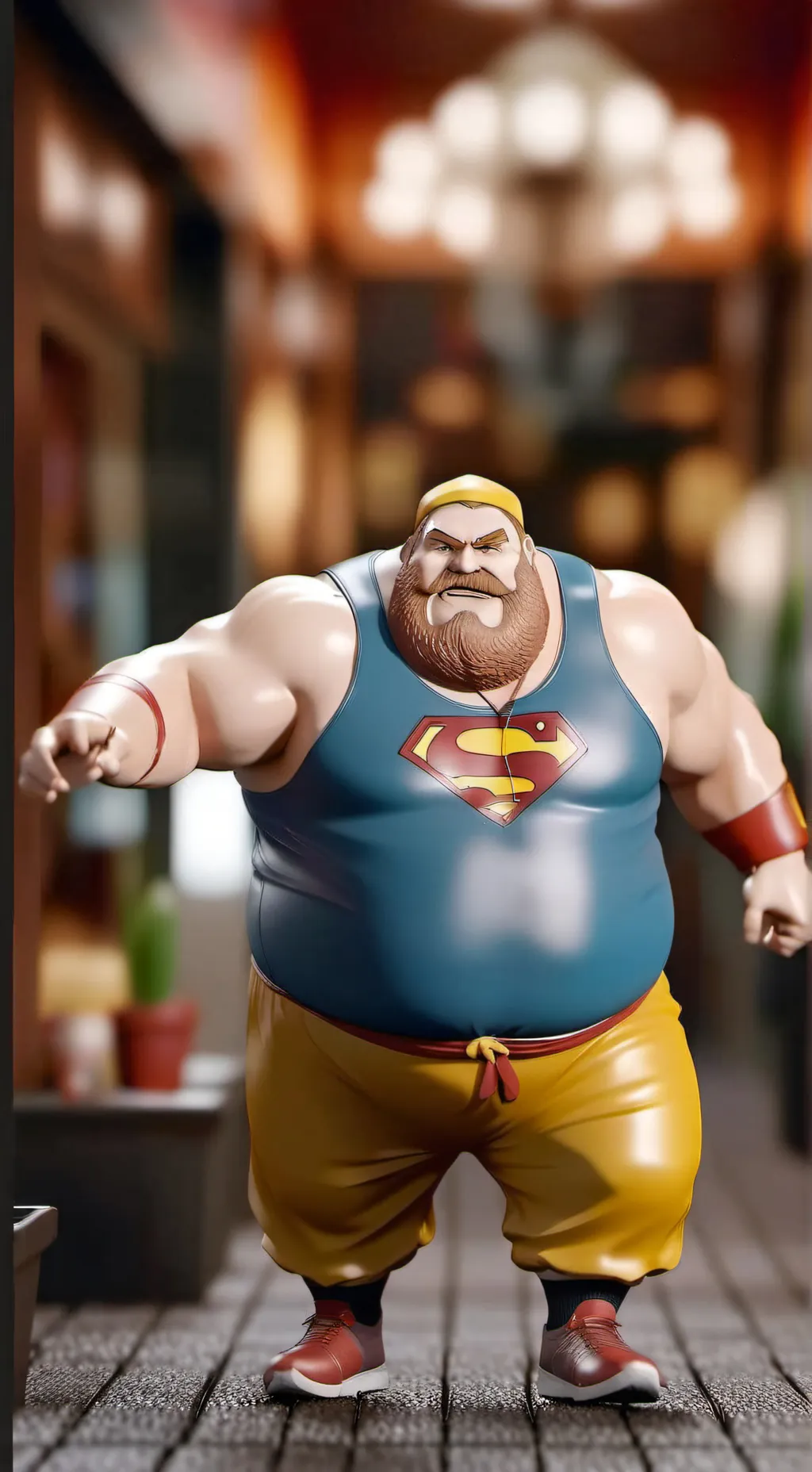 ai character: Average American  background